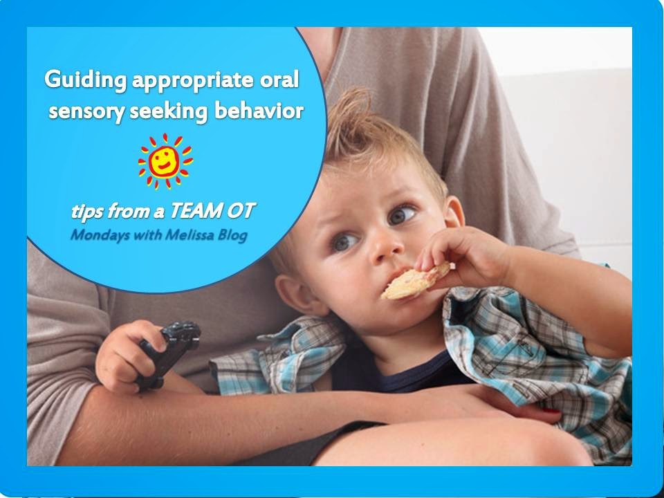 Oral Sensory Seeking Help