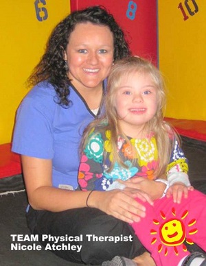 Care for her brother with Spina Bifida guides Nicole Atchley’s approach with kids and families