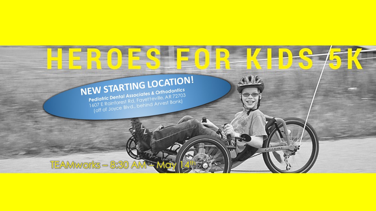 Join Dimitri at the Heroes for Kids 5K & Fun Run-Walk-Roll!